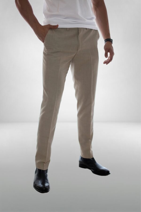 Pantalón Sastrero de Casimir Beige