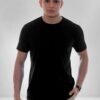 Remera Cuello O Negra
