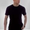 Remera Cuello O Negra
