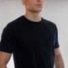 Remera Cuello O Negra