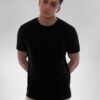 Remera Cuello O Negra