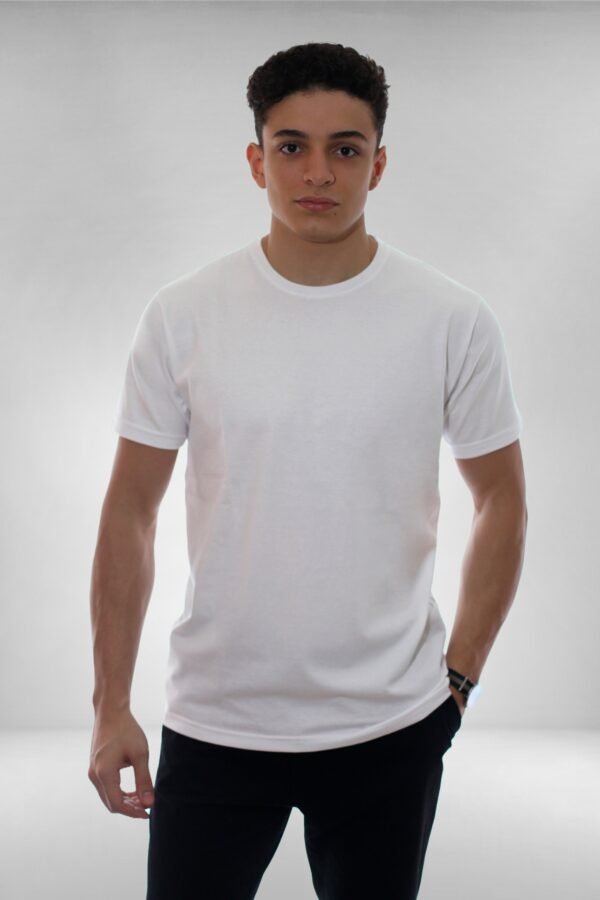 Remera Cuello O Blanca